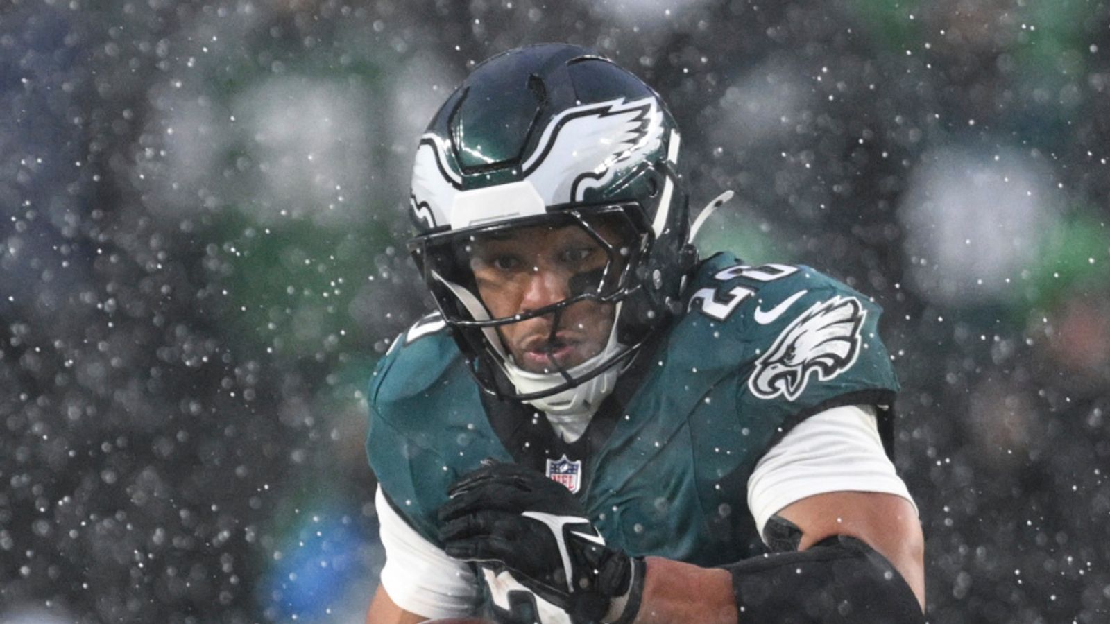 Los Angeles Rams 22-28 Philadelphia Eagles: Saquon Barkley stars in snow as Eagles reach NFC Championship Game | NFL news