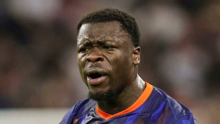 FIRO: 14.10.2024, FOOTBALL, FOOTBALL, International match DFB National Team Men's Nations League Germany, Ger-Holland Holland, Ned 1: 0 Brian Brobbey from Hollands Gestus, Gestus, Photo by: Sebastian El-Saqqa/Picture Alliance/DPA /AP images