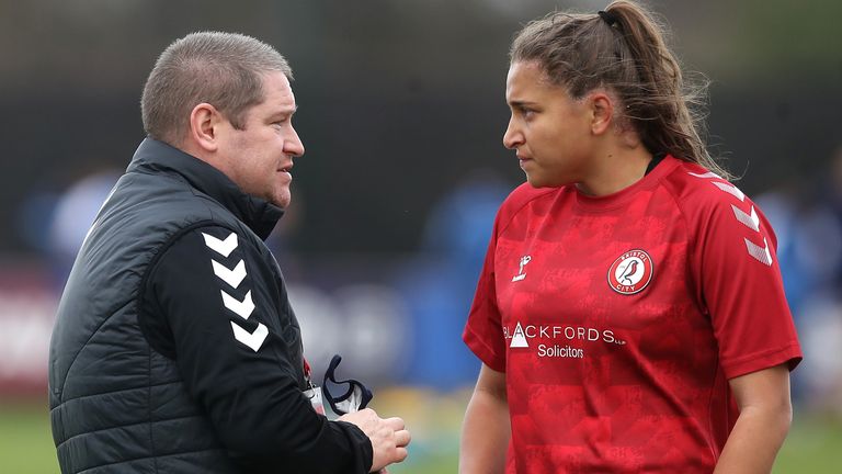 Matt Beard taking a preliminary prosecution of Bristol City, though the club was relieved