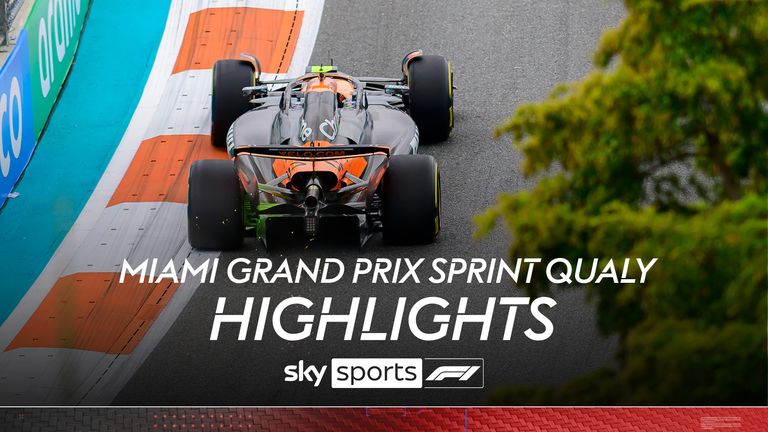 Sprint qualified highlights of the Miami Grand Prix from Miami International Autodrome.