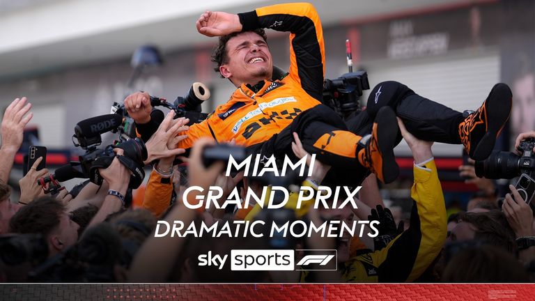 Look back on some of the most dramatic moments that have taken place around Miami International Autodrome.