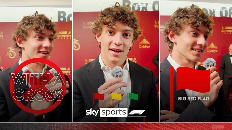 Look, while the Mercedes driver Kimi Antonelli says of a number of fun scenarios by judging them with different racing flags.