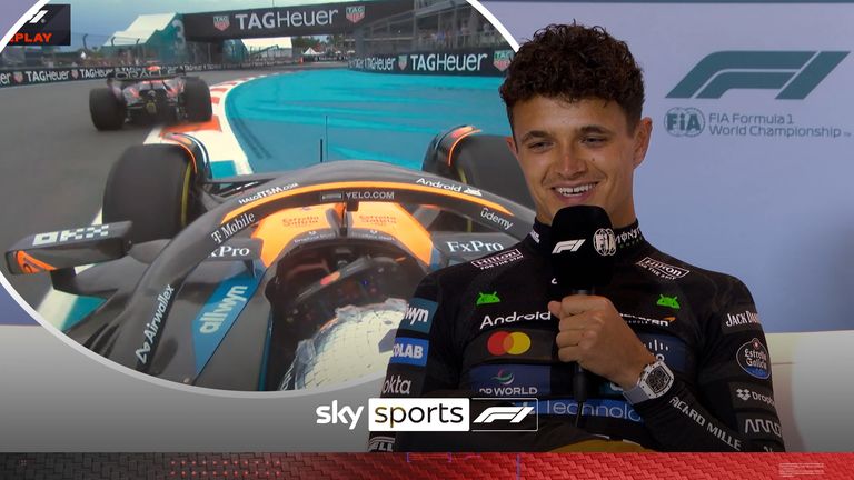 Lando Norris believes Max Verstappen is not fighting very smartly when he reflects on their blows during the Miami Grand Prix.