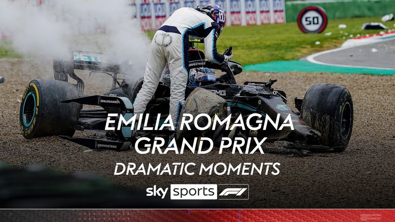 Look back on some of the most dramatic moments that have taken place at Emilia Romagna Grand Prix.