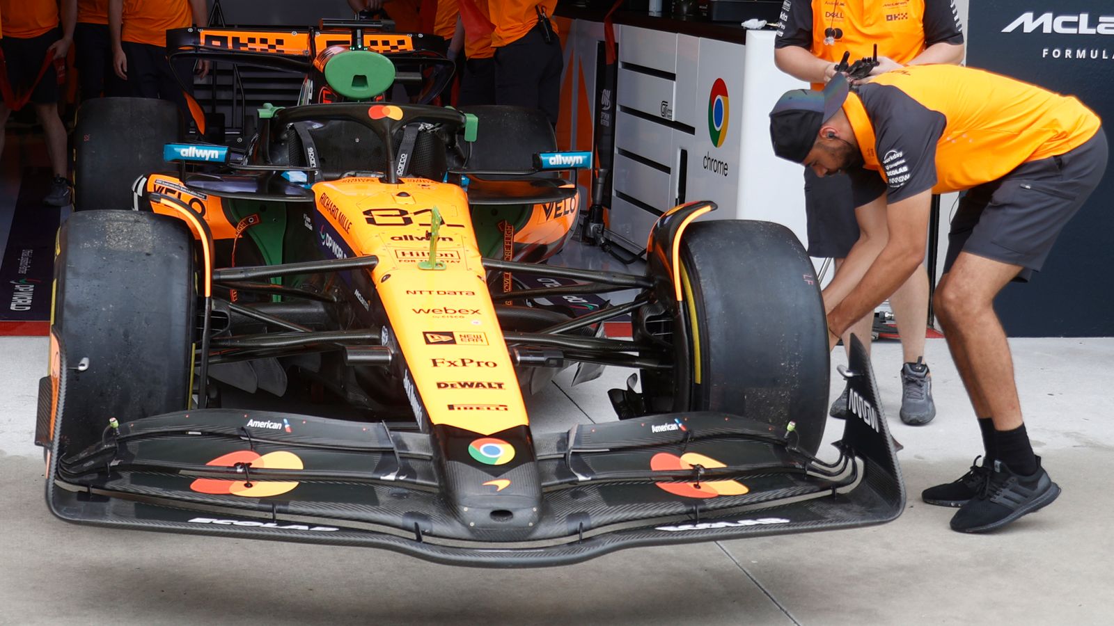 McLaren cleared to use water trick to cool tires after FIA examination after Miami GP | F1 News