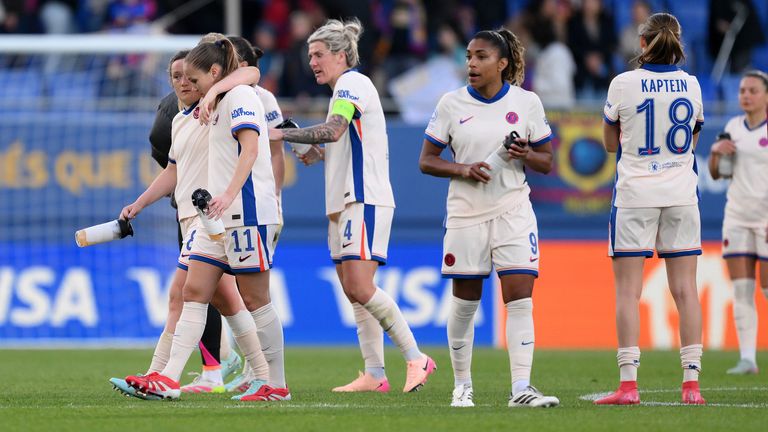 Chelsea women respond to the disappointing 4-1 loss to Barcelona in Women's Champions League