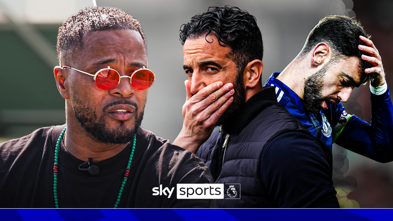 Patrice Evra talks about Ruben Amorim and Manchester United.