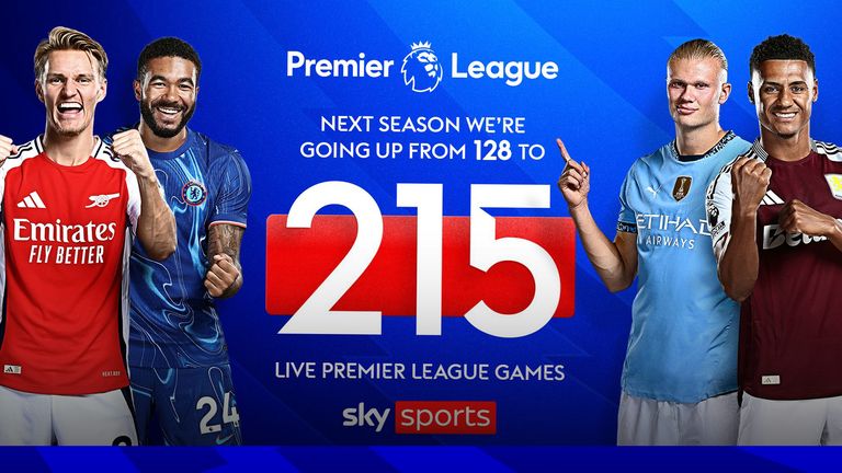 See more Premier League matches on Sky Sports Ever before with 215 matches Live of the 2025/26 Premier League season. 